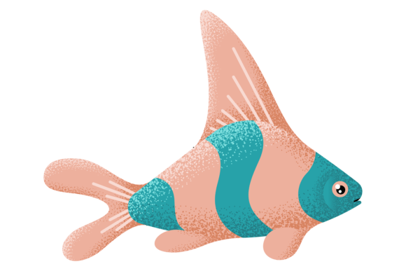 Download Clownfish Icon. Exotic Aquarium Color Te - Aquarium Collection