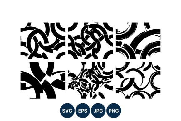 Download Abstract Black White Curved Line Pattern - Premium Resources